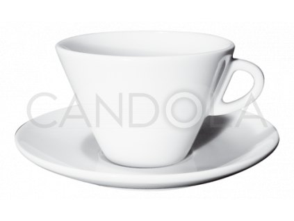 Degustazione Special cup for caffè latte and chocolate with saucer Torino, Verona 270 ml