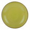 pottery-talir-melky-bez-okraje-zeleny-27-cm