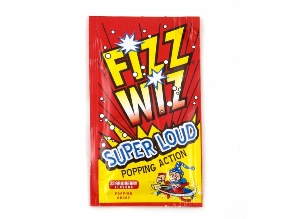 Fizz Wiz Strawberry Popping Candy 5g