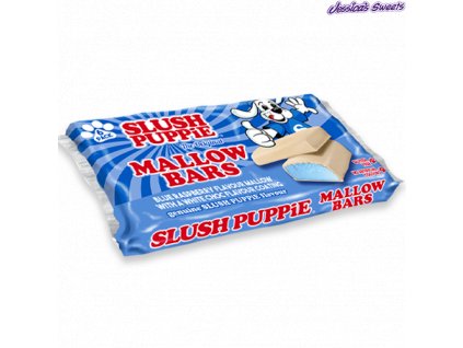 slush puppie blue raspberry mallow bars 6 pack