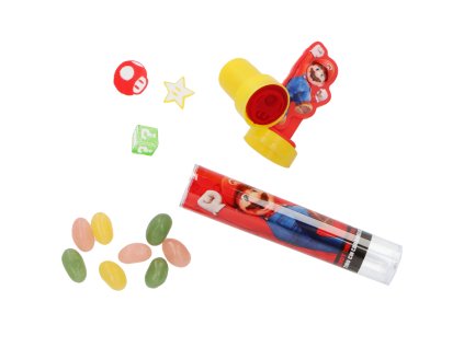Super Mario Stamp Tube Jellies 8g
