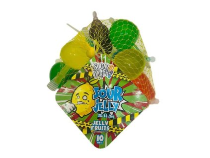 Sugar Daddy Jelly Fruits Sour 24x374g (celé balení)