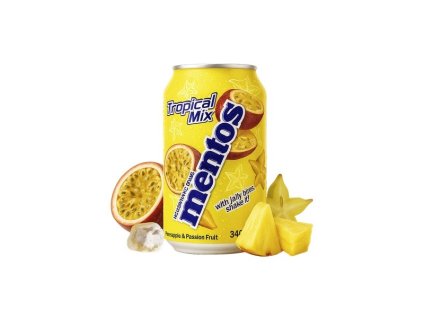 mentos drink tropical mix 340 ml