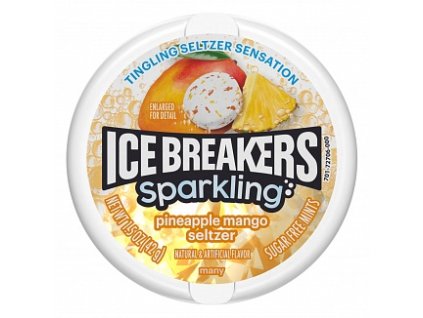 ice breakers sparkling pineapple mango seltzer 4