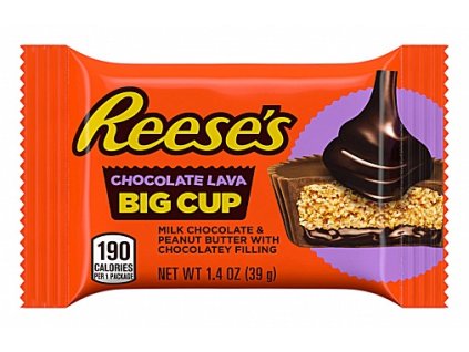 reeses peanut butter big cup chocolate lava