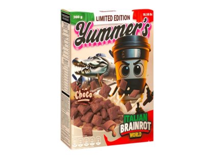 Cereali Yummers Brainrot Chocolate 300g