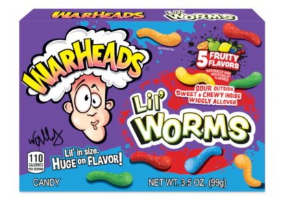 warheads lil worms 99g 12036