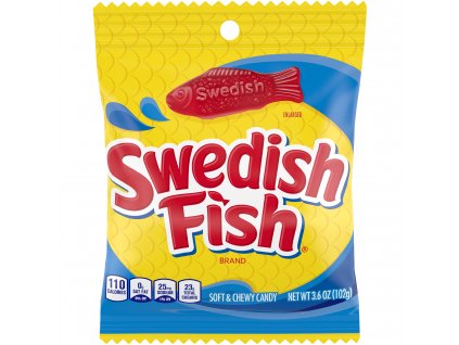 Swedish Fish Red Peg Bag 102g