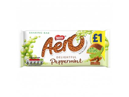 Aero Bubbly Peppermint 36g