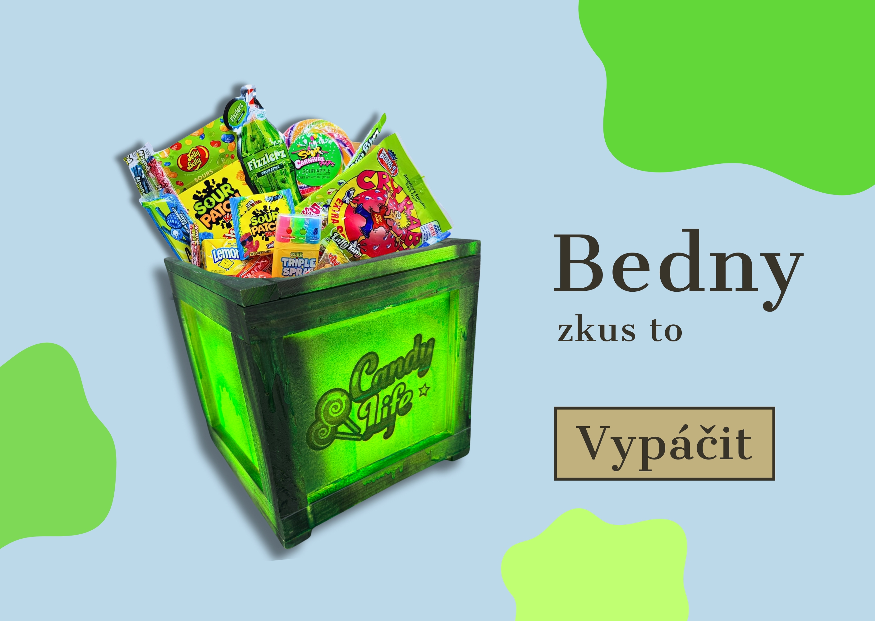 Nové bedny s páčidlem