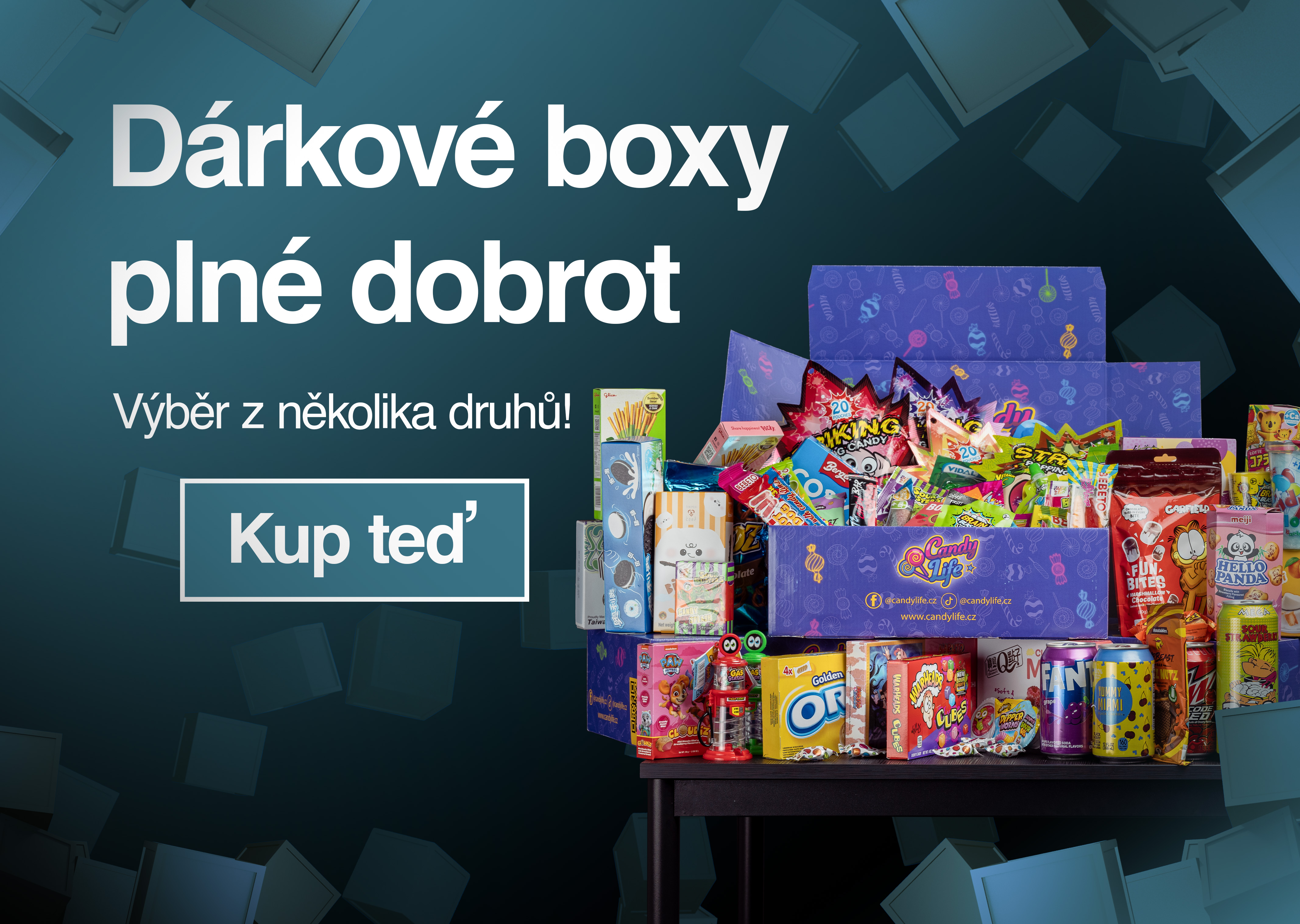 Dárkové boxy plné dobrot