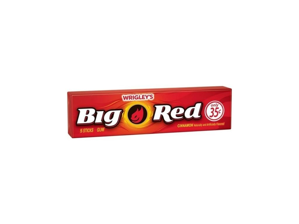 Big Red Cinnamon Gum 5 ks 13,5 g