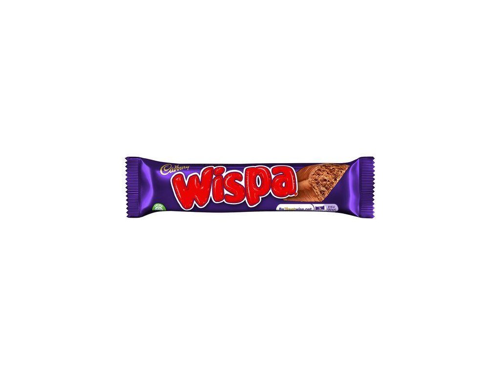 Cadbury Wispa tyčinka z mléčné čokolády 36 g