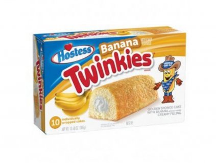 Hostess Twinkies Banana Balení (10x38,5g) 385g USA