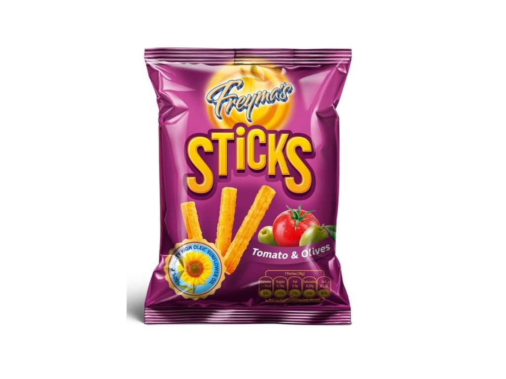 FREYMA´S sticks – TOMATO & OLIVE 40 g
