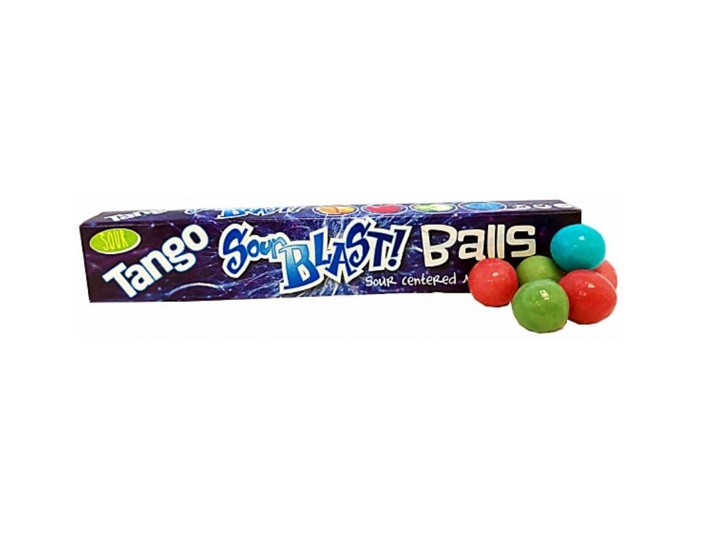 Tango tvrdé kyselé bonbony různých příchutí 21 g
