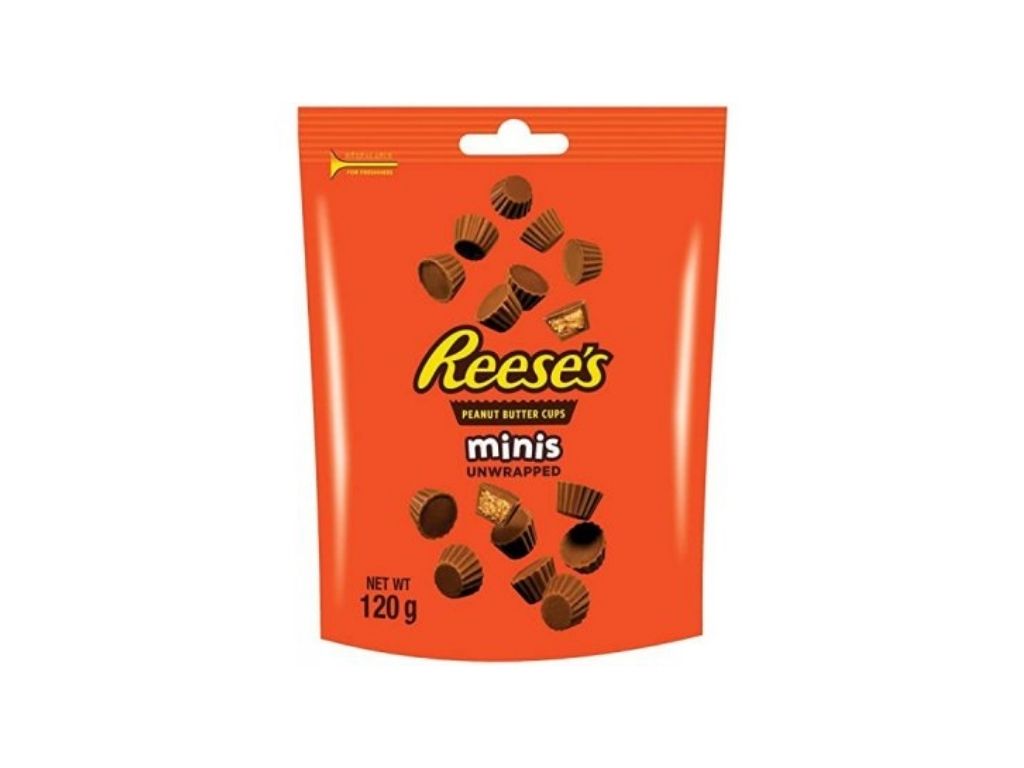 REESE'S MINIS PEANUT BUTTER CUPS 90G USA