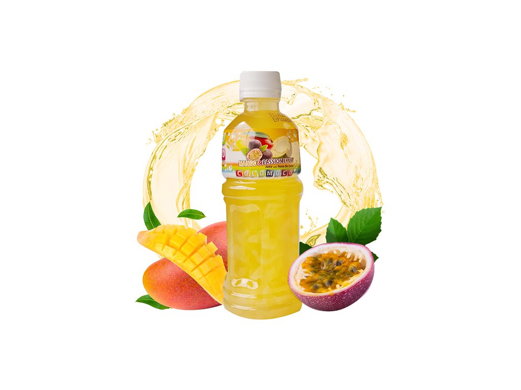 Levně COCO MOCO PASSION FRUIT & MANGO JUICE WITH JELLY 350ML THA