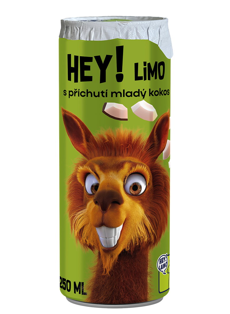 Levně HEY! HEY! LIMO mladý kokos 250 ml