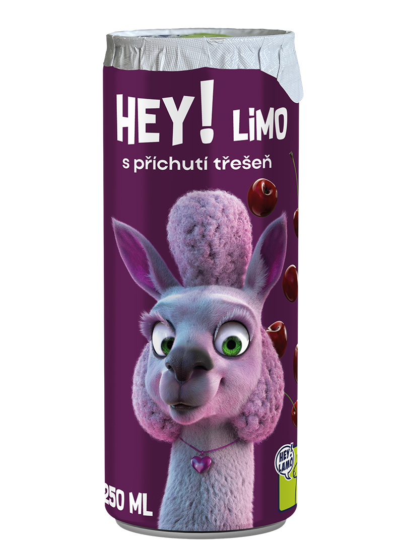 Levně HEY! LIMO třešeň 250 ml