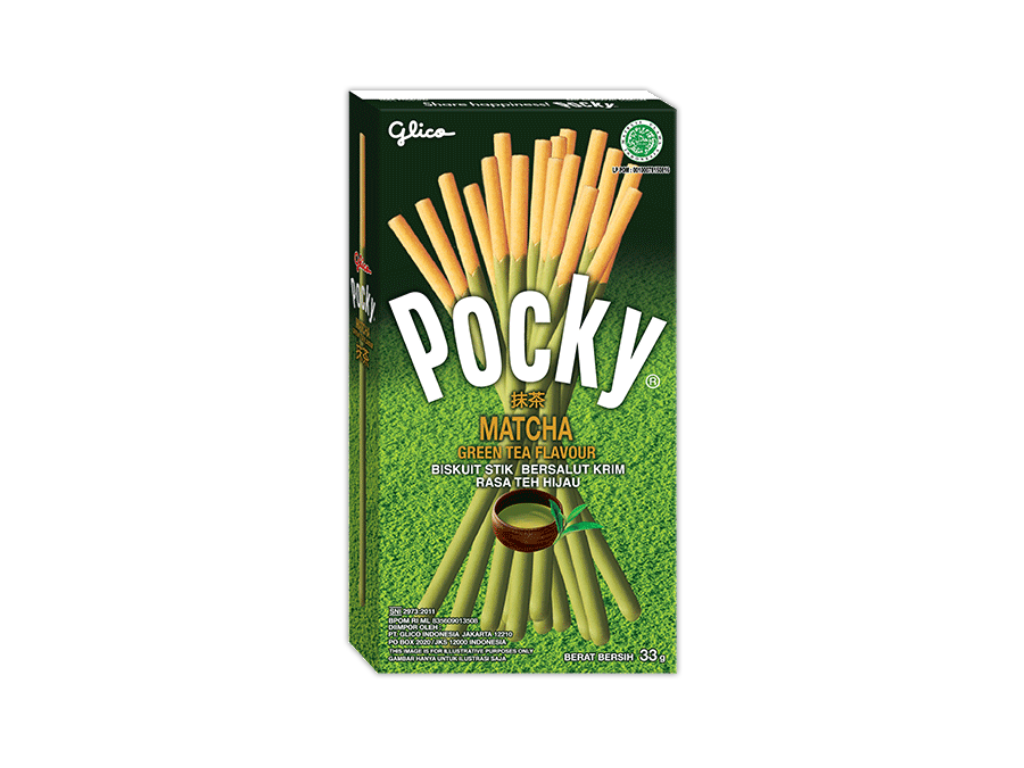 GLICO POCKY MATCHA GREEN TEA 33G