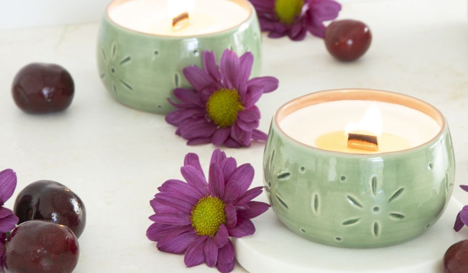 SÓJOVÉ SVÍČKY V KERAMICE