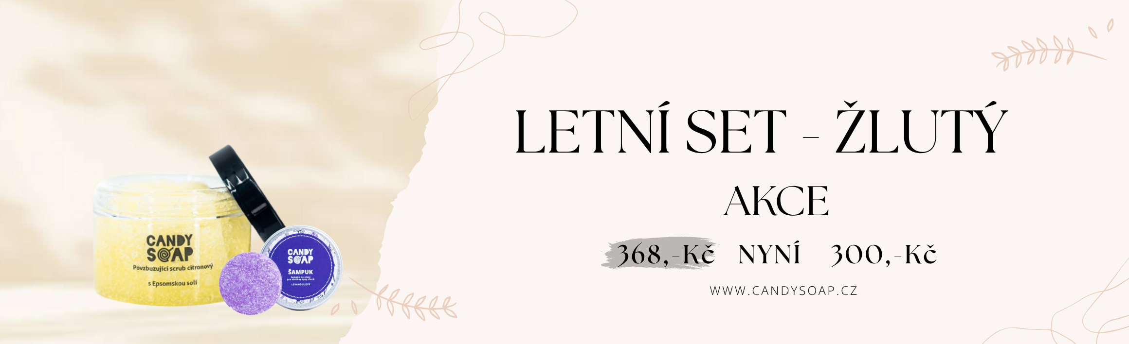 letní set - žlutý