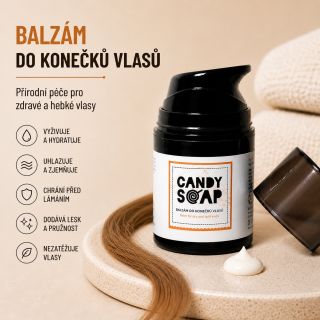 začínají u konečků. Náš balzám vyživuje, hydratuje a chrání před lámáním, aniž by vlasy zatěžoval. 🤍...