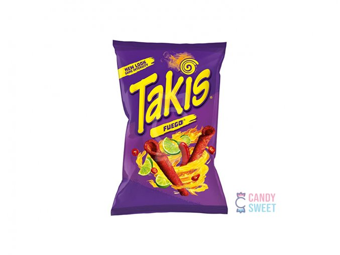 Takis Fuego Hot Chilli Pepper and Lime Tortila Chips 113,4g