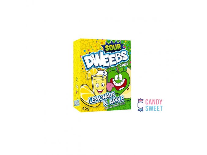 DWEEBS SOUR LIMONÁDAJABLKO BONBÓNY 45G