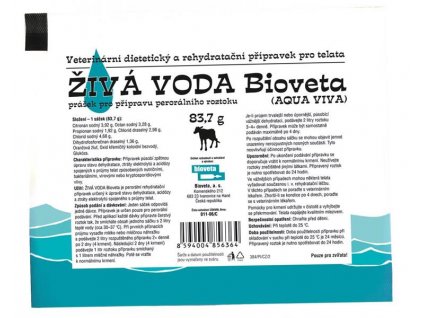 Aqua viva plv.sol. pre teľatá 83,7 g