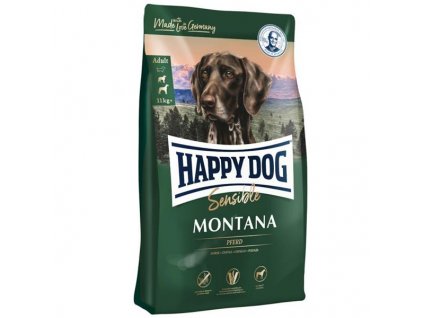 Happy Dog SUPER PREMIUM - Supreme SENSIBLE - Montana konské mäso a zemiaky / bez obilia 1 kg