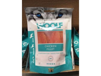 Pamlsok Woolf Dog Chicken Fillet 100 g