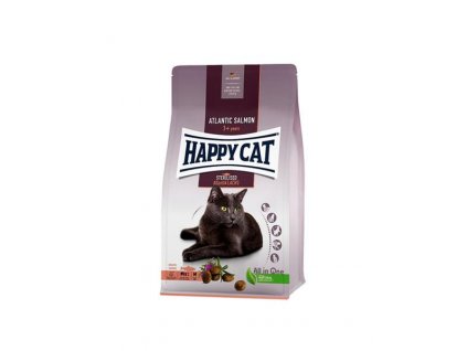 Happy Cat SUPREME - Sterilised Atlantik-Lachs / Losos 1,3 kg
