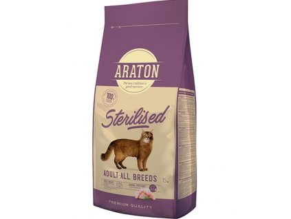 ARATON cat adult sterilised NEW 15 kg