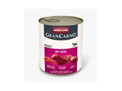 Animonda GRANCARNO® dog adult srdiečka bal. 6 x 800g konzerva