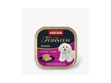 Animonda Vom Feinsten dog SENIOR hydina a jahňa bal. 22 x 150 g