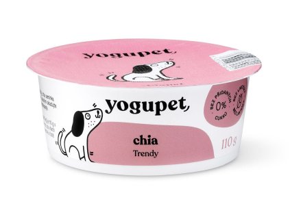 YOGUPET - Jogurt pro psy s chia semínky  Zdravá a chutná výživa pro vašeho psa