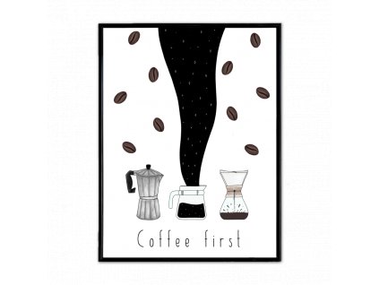 Plakát Káva
