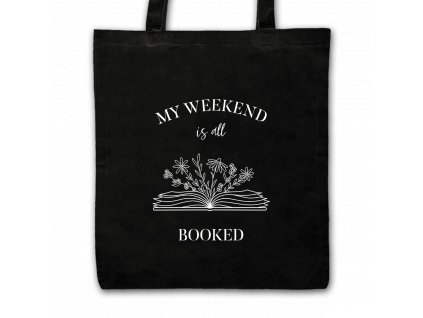 Platenky cover black booked weekend
