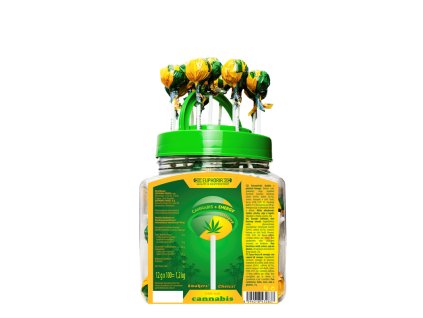 p 2 5 3 253 Cannabis Energy Lollipops Jar