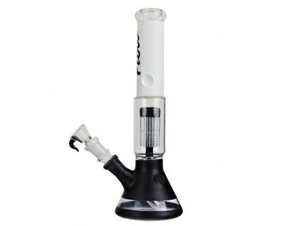 bong flow beaker black white 35 cm
