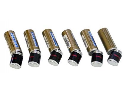 Battery Shape Pill Box Safe, AA Size