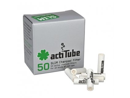 Uhlíkové Filtry Actitube SLIM (7mm) 50ks