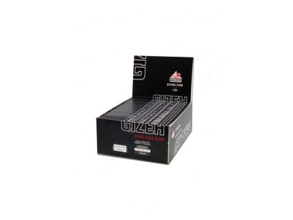 Gizeh Black King Size Slim Extra Fine