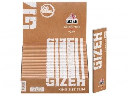 Gizeh Pure King Size Slim Eco Friendly
