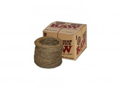 RAW Hemp Wick in a Bundle