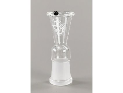 M N 8 Kopf Koepfchen female 18,8mm clear