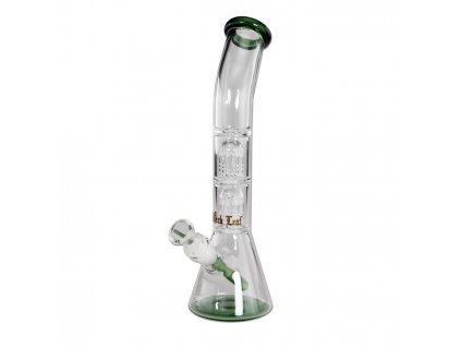 Skleněný bong Black Leaf Ice 2x 6-Arm Tree Percolator