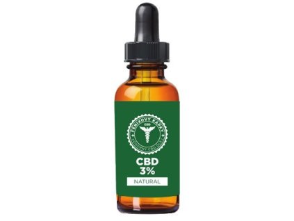 Fénixovy kapky, CBD olej 3% 10 ml, bez aroma